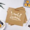 12 Pack Gift Bags Medium with Tissue bags, Kraft Paper Bag with Ribbon Handles, Brown Paper Gift Wrap Bags for Shopping, Small Business, Wedding, Christmas and Holiday (10.6 x3.1 x8.3) view 3
