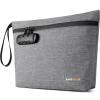 SafeDelux Smell Proof Bag, Odor Proof Bag with Combination Lock, Durable Smell Proof Container with Carbon Lining, Secure Odorless Travel Pouch for Home & On-the-Go (Grey) view 1