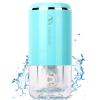 ANKUNABA Contact Lens Cleaner, Portable Soft Contact Lens Cleaning Machine with USB Charger, Automatic Vibration Contact Lenses Cleaner Case for Traveling (Blue) view 1