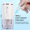 ANKUNABA Contact Lens Cleaner, Portable Soft Contact Lens Cleaning Machine with USB Charger, Automatic Vibration Contact Lenses Cleaner Case for Traveling (White) view 3