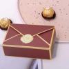 AnThien Envelope Shape Candy Box Chocolate Gift Box Packaging for Guests Wedding Gift Treat Boxes Party Decor view 2