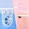 ANKUNABA Contact Lens Cleaner, Portable Soft Contact Lens Cleaning Machine with USB Charger, Automatic Vibration Contact Lenses Cleaner Case for Traveling (Pink) view 3