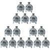 Zerodeko 15pcs Silver Round Shape Candy Storage Boxes Creative Plastic Containers for Party Favors Weddings Birthdays for Candy Holders and Treats view 1