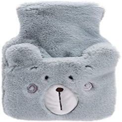 SKUZA Hot Water Bottle, Winter 500ml Carrot Rabbit Cover Hot Water Bottle Hand Warmer Winter Warm Heat Girl Hand Feet Hot Water Bag Warming Bag (Color : A2) (Color : A9)