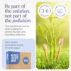 VIVAGO Bamboo Toothbrushes Medium Bristles 10 Pack - BPA Free Medium Bristles Toothbrushes for Adults - Eco-Friendly, Natural Wooden Toothbrush view 3
