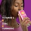 ZYN Turmeric Wellness Drink 6 (Pack), Mixed Berry Flavored Turmeric Curcumin with Black Pepper, No Added Sugar, Low Carb & Low Calorie, Clean Alternative view 2