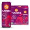 ZYN Turmeric Wellness Drink (6 Pack), Pomegranate Cranberry Flavored Turmeric Curcumin with Black Pepper, No Added Sugar, Low Carb & Low Calorie, Clean Alternative view 1