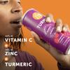 ZYN Turmeric Wellness Drink (6 Pack), Pomegranate Cranberry Flavored Turmeric Curcumin with Black Pepper, No Added Sugar, Low Carb & Low Calorie, Clean Alternative view 2