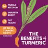 ZYN Turmeric Wellness Drink (6 Pack), Pomegranate Cranberry Flavored Turmeric Curcumin with Black Pepper, No Added Sugar, Low Carb & Low Calorie, Clean Alternative view 3