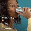 ZYN Turmeric Wellness Drink (24 Pack), Lemon Ginger Flavored Turmeric Curcumin with Black Pepper, No Added Sugar, Low Carb & Low Calorie, Clean Alternative view 2