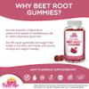 Flamingo Supplements Sugar Free Nitric Oxide Beet Root Gummies - Beet Root Chewables for Athletic Performance, Nitric Oxide Booster, Energy, Blood Flow and Circulation - 90 Beets Root Gummy Chews. view 3