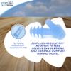 HEAROS AirPlugs Airline Pressure Reducing Earplugs, 1 Pair + Free Case, Latex Free Silicone, Reduce Ear Pain, NRR 20, Clear (5805) view 2