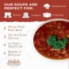 Simple Kitchen Vegetable Beef & Barley Soup Mix - 17 Servings for Family Meal Prep, Vegetarian, Gluten Free, Dehydrated & Freeze Dried Survival Food for Camping Meals & Hiking, Survival Kit, Pack of 4 view 4