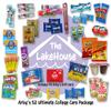 LakeHouse Student 52 College Care Package with Arbys Gift Card - College Essentials Snack Box - College Snack Boxes Care Packages for College Students Gift Basket - College Dorm Room Essentials view 2
