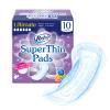 Refr SuperThin Pads Ultimate (300cc) - Unisex Disposable Bladder Control Pads - Ultra Absorbent & Odor Eliminating Adhesive Underwear Pads for Incontinence - Thinness 0.14" - Length 11.4" - 10 Ct view 1