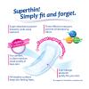 Refr SuperThin Pads Ultimate (300cc) - Unisex Disposable Bladder Control Pads - Ultra Absorbent & Odor Eliminating Adhesive Underwear Pads for Incontinence - Thinness 0.14" - Length 11.4" - 10 Ct view 3