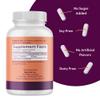 BESTVITE Acetyl L-Carnitine 500mg (240 Vegetarian Capsules) - No Stearates - Vegan - Non GMO - Gluten Free view 3