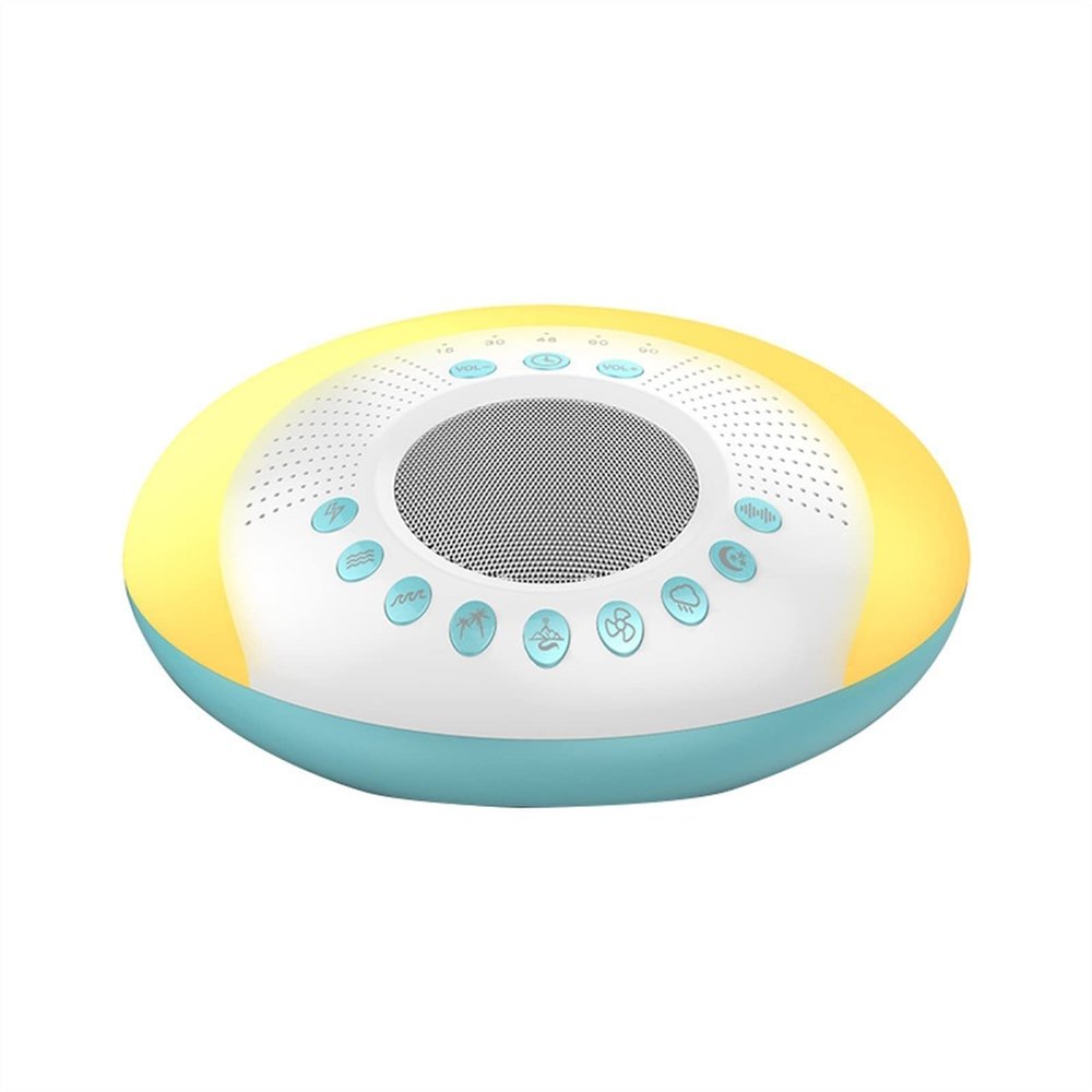 Feiyxu Sound Machines White Noise Machine with Night Light for Sleeping, High Fidelity Sounds, Timer & Memory Feature, Sound Machine for Adults, Home, Office