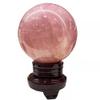 WGPHD Health & Household 9CM Glorious Natural Healing Crystal Ball Rose Quartz Spheres Stone for Decoration 1PC view 1