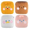 Bisanzoya Sanitary Napkin Storage Bag 4PCS Menstrual Cup Pouch, Portable Period Bag for Women Girls Feminine Menstruation First Period Bag Padded Zipper Pouch Mini Cosmetic Bag for Purse view 1