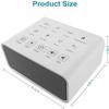 Feiyxu Sound Machines White Noise Machine,8 Soothing Sounds,White Noise Machine for Office Privacy,Natural Sounds with Volume Control view 2