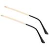 1 Pair Metal Eyeglass Replacement Arm, Eyewear Frame Temple Replacement Universal Sunglasses Arm Legs Replacement for Thin Metal Glasses, SunglassesGold view 1