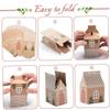 KUYYFDS Christmas Party Gift Box Christmas Kraft Candy Box Christmas Gift Bag Christmas Party Decorations Paper Box 50 Pieces Christmas Gift Boxes view 4