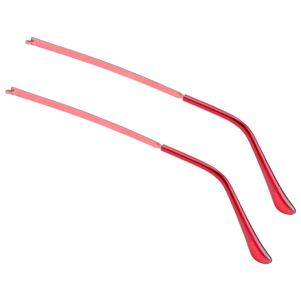 1 Pair Metal Eyeglass Replacement Arm, Eyewear Frame Temple Replacement Universal Sunglasses Arm Legs Replacement for Thin Metal Glasses, SunglassesBurgundy