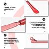 1 Pair Metal Eyeglass Replacement Arm, Eyewear Frame Temple Replacement Universal Sunglasses Arm Legs Replacement for Thin Metal Glasses, SunglassesBurgundy view 3