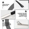 1 Pair Metal Eyeglass Replacement Arm, Eyewear Frame Temple Replacement Universal Sunglasses Arm Legs Replacement for Thin Metal Glasses, SunglassesSilver view 3