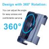 iGuerburn 360 Rotating Case for Tandem tslim X2, Insulin Pump Holder for t Slim/t:Slim G4, t: Holster Belt Clip Not Easy Fall & Break Pump Accessories (Blue) view 3
