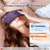 Weighted Eye Mask for Sleep, Yoga, Meditation, Lavender Eye Pillow Heated for Headache, Sinus, Dry Eyes Relief, Moist Heat Mask Purple Relaxation Gifts for Women (Purple) view 4