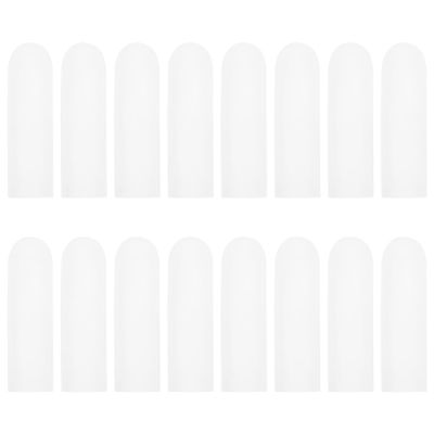 Beaupretty 8pairs Money Resistant Pads Cover Men Cap Protectors Silicone Using Clear Thumb Cots Anti-Cutting Sleeves Cut Cracking Sleeve Covers Protector Fingers Women Thumb Protector