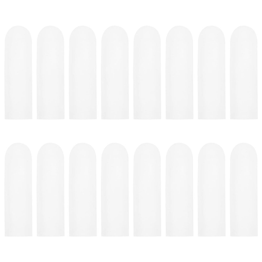 Beaupretty 8pairs Money Resistant Pads Cover Men Cap Protectors Silicone Using Clear Thumb Cots Anti-Cutting Sleeves Cut Cracking Sleeve Covers Protector Fingers Women Thumb Protector