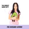 Avocado Microwavable Unscented Heating Pad for Women and Kids- Cute Soft Cozy Pillow Plush Heatable Warm Stuffed Animals - Kawaii Hot and Cold Plushie Food Toy - Avocado Gifts for Girls and Boys view 2