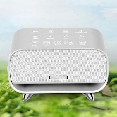 Feiyxu Premium Sleep Therapy Sound Machine,White Noise Machine with 8 Soothing Sounds and Night Lights Sound Machines with 3 Sleep Timer Powered by AC Or USB for Sleeping Relaxation