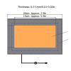 EVTSCAN Flexible Clothing Heating Pad Fast Even Heating Safe Bend Resistant Far Infrared Heating Warmer Pad for Vest Jacket view 4