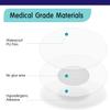55Pack Freestyle Sensor Covers,Latex-Free Medical Adhesive Patches for Libre 3 Plus,Precut CGM Tape with No Glue on The Center,Waterproof and Strong Stick for Long Stay,Without Hole view 2