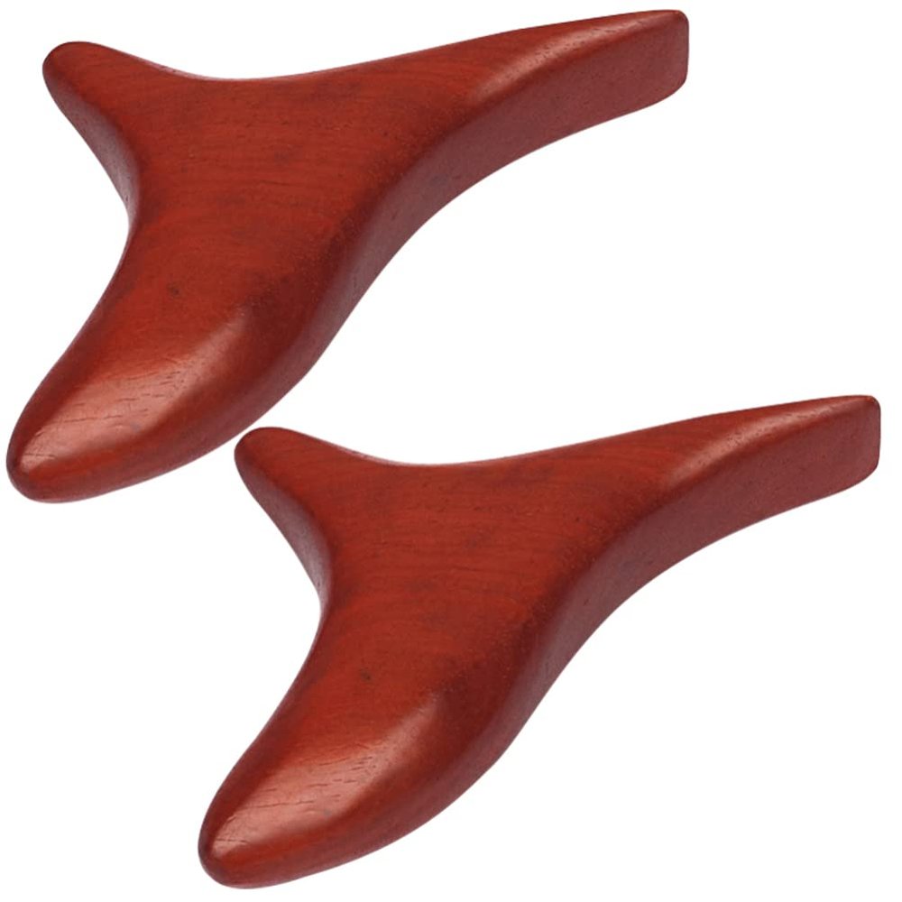 GLEAVI Neck Massager Neck Massager Hand Tools Scraping Massage Tool 2Pcs Guasha Board SPA Massage Acupoint Massaging Pen Chinese Scraper s Hand s