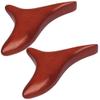 GLEAVI Neck Massager Neck Massager Hand Tools Scraping Massage Tool 2Pcs Guasha Board SPA Massage Acupoint Massaging Pen Chinese Scraper s Hand s view 1