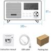Feiyxu Premium Sleep Therapy Sound Machine,with 9 Natural Soothing Sounds, USB and Sleep Timer Sound Therapy for Baby Kids Adults view 2