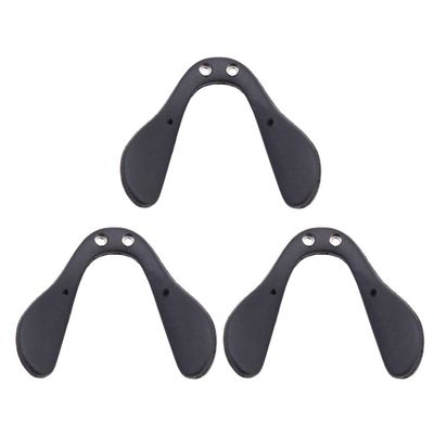 ARTIBETTER Adjustable Nose Bracket for Glasses 3Pcs U-Shaped Anti-Slip Nose Pads Eyeglasses Bridge Support Replacement for Outdoor Sports Cycling