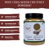 Flavour Drum Chia Seeds Chutney Powder, 7 oz (200 g) | Podi | Superfood | Fresh and Tasty | Karam Podi | view 2