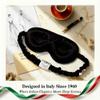 MATASSE 100% Mulberry Silk Sleep Mask 22 Momme Grade 6A - 3D Contoured Eye Mask for Sleeping, 14mm Deep Eye Cups, Total Blackout Blindfold for Women Men, Adjustable Strap, Side Sleeper (Black) view 2