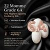 MATASSE 100% Mulberry Silk Sleep Mask 22 Momme Grade 6A - 3D Contoured Eye Mask for Sleeping, 14mm Deep Eye Cups, Total Blackout Blindfold for Women Men, Adjustable Strap, Side Sleeper (Black) view 3