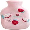 SKUZA Hot Water Bottle, Winter Cute Cartoon Hot Water Bottle Portable Hand Warmer Plush Hand Warmer for Girls Mini Cartoon Hot Water Bags Warming Bag (Color : 2) (Color : 1) view 1