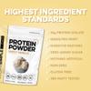 Clean Simple Eats Whey Protein Powder, Simply Vanilla Flavor Naturally Sweetened, 100% Grass Fed Protein Powder with Digestive Enzymes & No Artificial Ingredients, Gluten Free, 30 Servings view 4