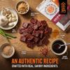 Golden Island Pork Jerky Korean BBQ Flavored, Specialty Meat Snack, Gluten Free with Korean Barbecue Seasoning, Bite Sized Sweet and Savory Protein Snack, 7g of Protein Per Serving, 9 Oz (2 Pack) view 4