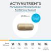XYMOGEN ActivNutrients with Iron and Copper - Multivitamin Multimineral for Wellness, Immune, Energy and Mood Support - Chelated Minerals + Active B Vitamins with Folate (240 Capsules) view 2