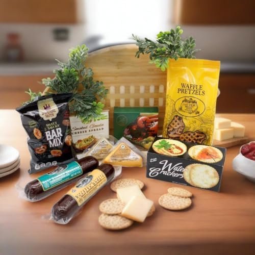 Gift Basket Village Gametime Football Board - Cutting Board Gift Set